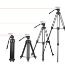 WEIFENG WF-717AH Fluid Tripod with Handle for Photography and Video DSLR