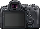 Canon EOS R6 Full-Frame Mirrorless Camera with 4K Video, Full-Frame CMOS Senor, DIGIC X Image Processor, Dual UHS-II SD Memory Card Slots, and Up to 12 fps with Mechnical Shutter, Body Only, Black
