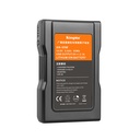 KingMa AN-95W V-Lock V Mount Li-ion Battery 6600mAh 95Wh Rechargeable for Sony Video Cameras Camcorders and LED Light Panel
