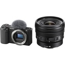 Sony ZV-E10 Mirrorless Camera with 10-20mm Lens Kit