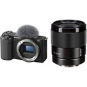 Sony ZV-E10 Mirrorless Camera with 35mm f/1.8 Lens Kit