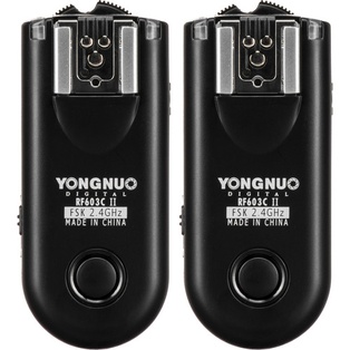 Yongnuo RF-603C II Wireless Flash Trigger Kit for Canon 2.5mm Connection