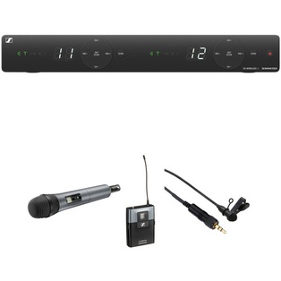 Sennheiser XSW 1 DUAL 2-Person Wireless Combo Microphone System Kit