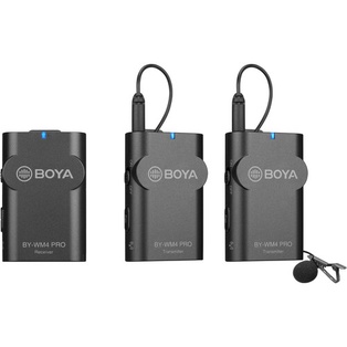 BOYA BY-WM4 PRO-K2 Two-Person Digital Camera-Mount Wireless Omni Lavalier Microphone System