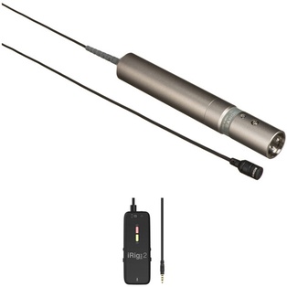 Sony ECM-44B Omnidirectional Lavalier Microphone Kit with Mic Interface for Smartphones