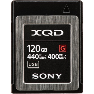 Sony 120GB G Series XQD Memory Card 400MB/s