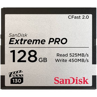 SANDISK EXTREME PRO 128GB 525MB/S CFAST2.0 CARD