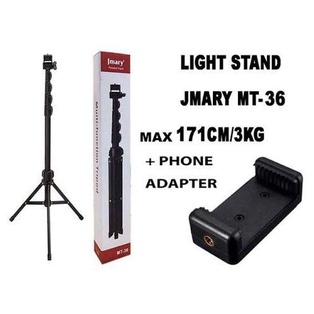 Jmary Tripod Stand MT-36 with phone holder,For Camera And Lights,phones