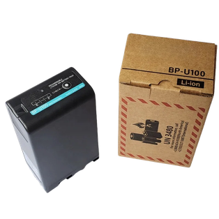 Original BP-U100 Battery Compatible with Sony Camera EX260 EX280 Z280 FS5 7 FX6 Z190 EX1R EX200 BP-U30 U60 U70 U90