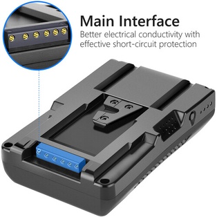 Kingma BP-150WS 150Wh 14.8V 10400mAh V Mount V Lock Battery for Sony Camcorder Broadcast Video Camera