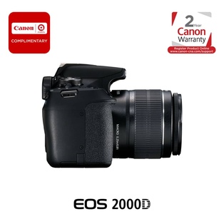 Canon EOS 2000D (Rebel T7i) DSLR Camera with 18-55mm Lens