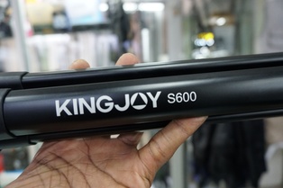 Kingjoy S600 GS10 Aluminum Camera Tripod – Stable Support for Content Creators