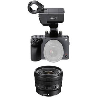 Sony FX30 Digital Cinema Camera with XLR Handle Unit and 10-20mm Lens Kit
